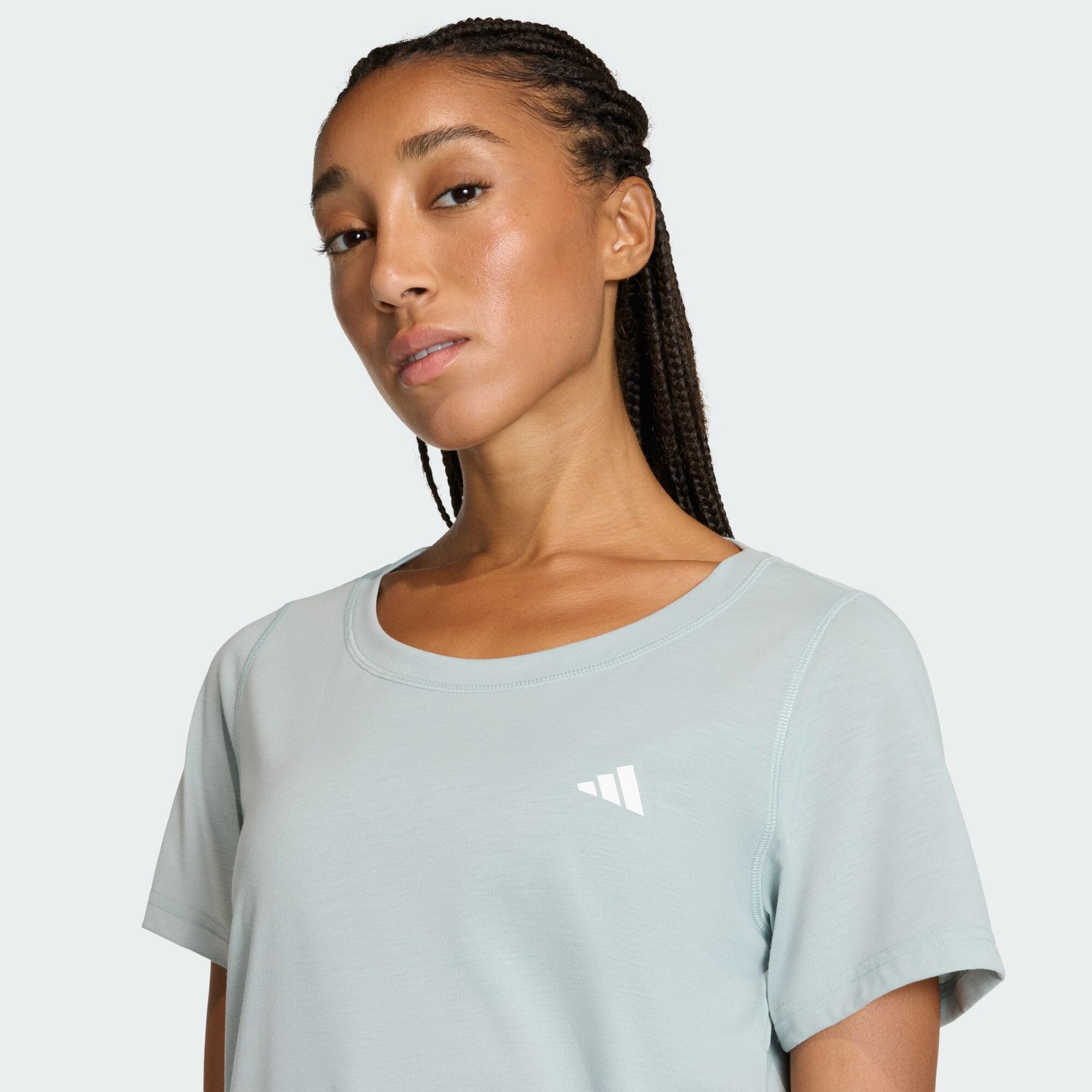 T-shirt de training encolure dégagée Essentials 4/7