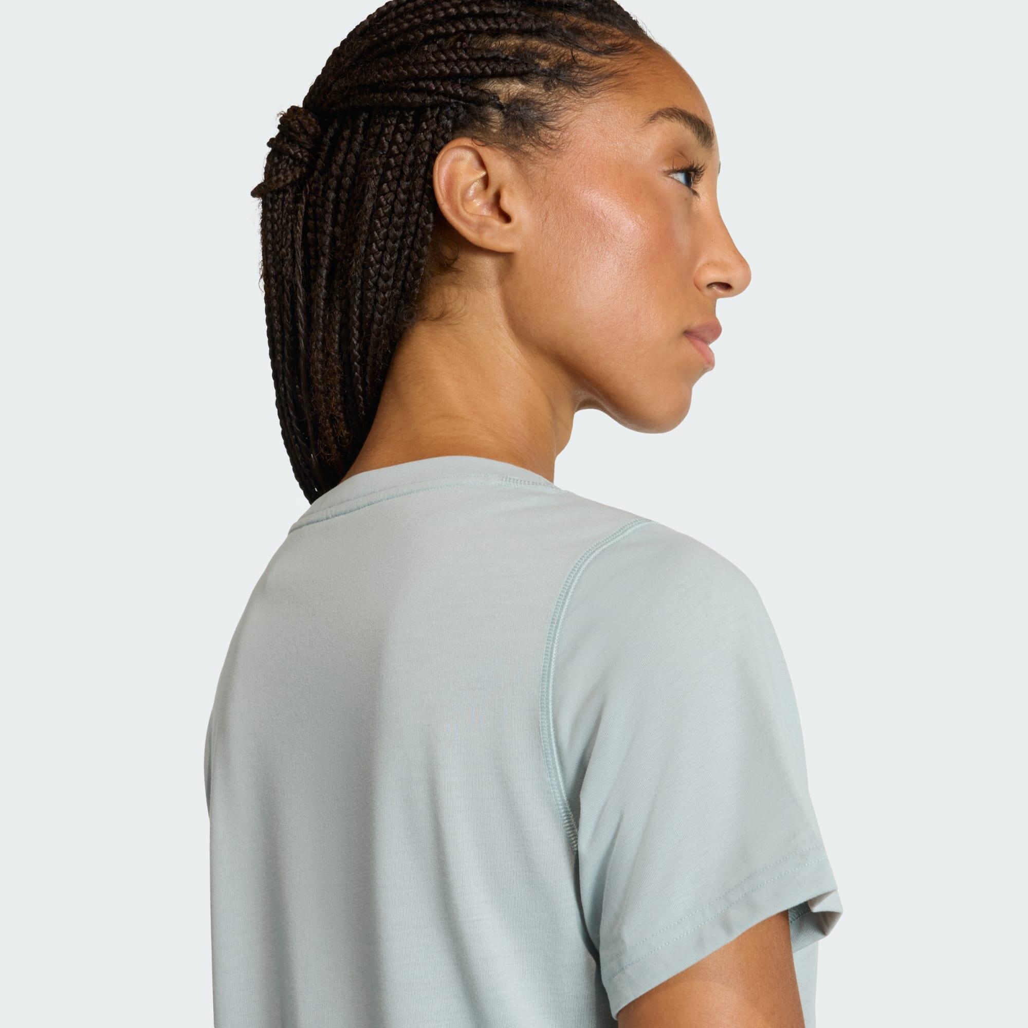 T-shirt de training encolure dégagée Essentials 6/7
