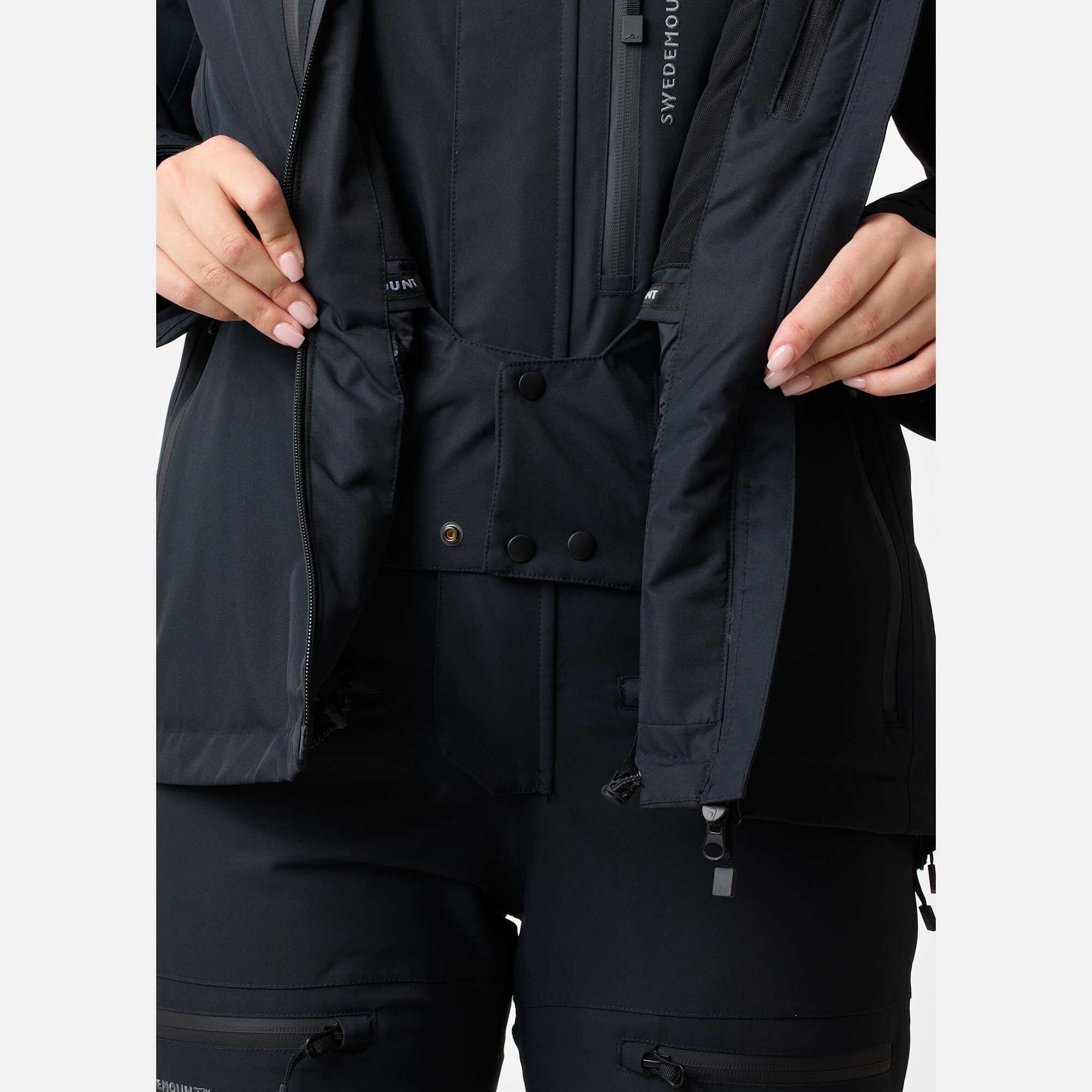 Giacca da sci da donna impermeabile Freeride Jacket 5/8