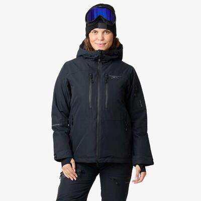 Dames ski jas ski waterproof winddicht ademend freeride