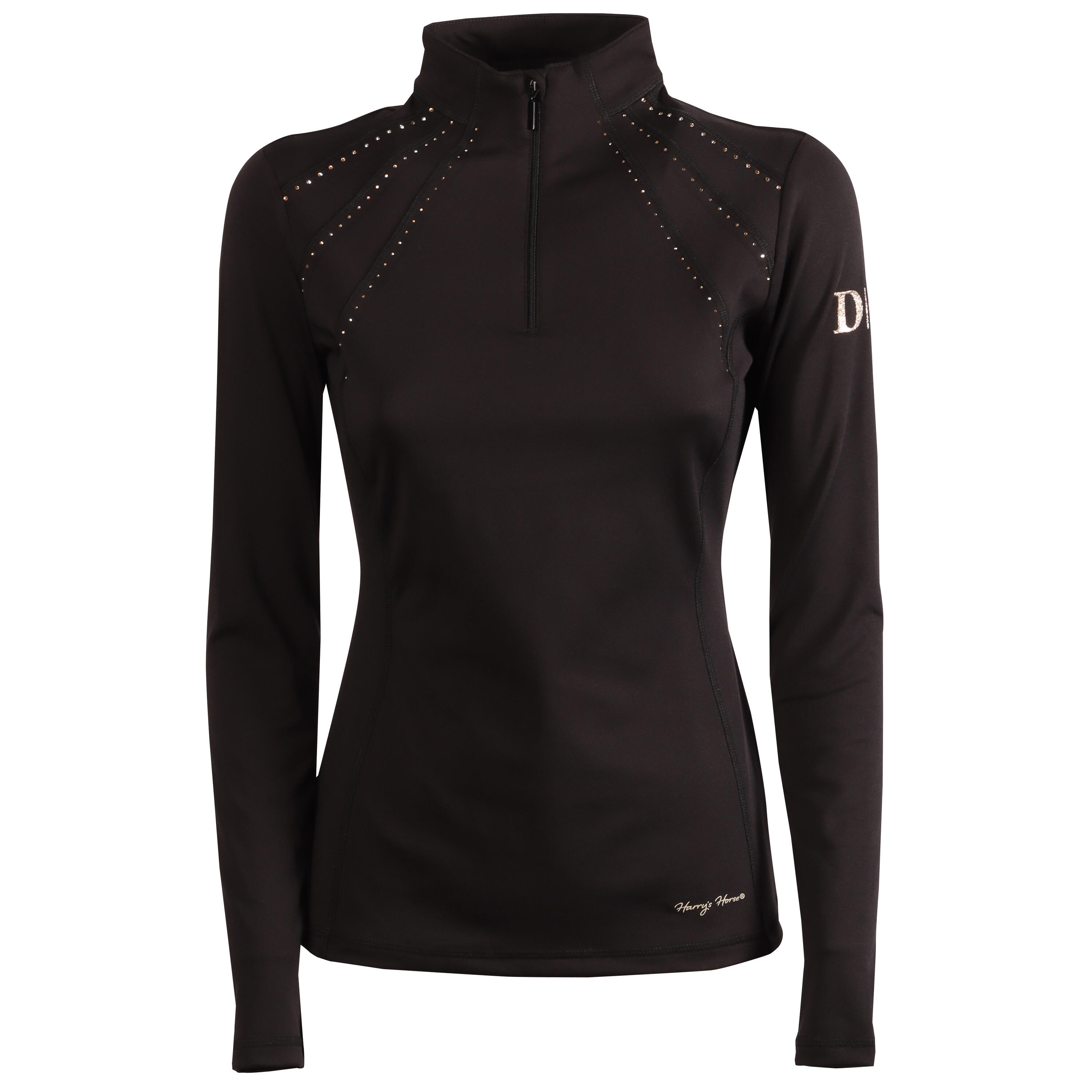 HARRYS HORSE T-shirt equitazione da donna Harry's Horse Denici Cavalli Stardust Crystal