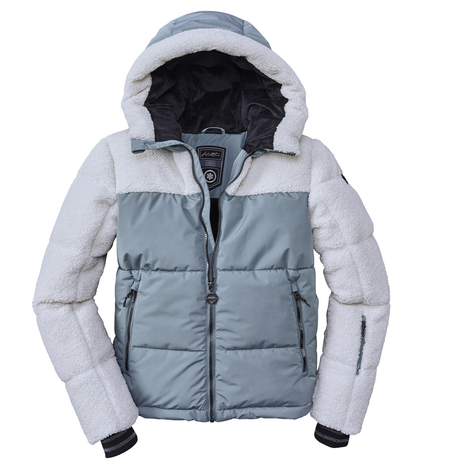Skijacke mit Kapuze, Damen Killtec KSW 111 3/7