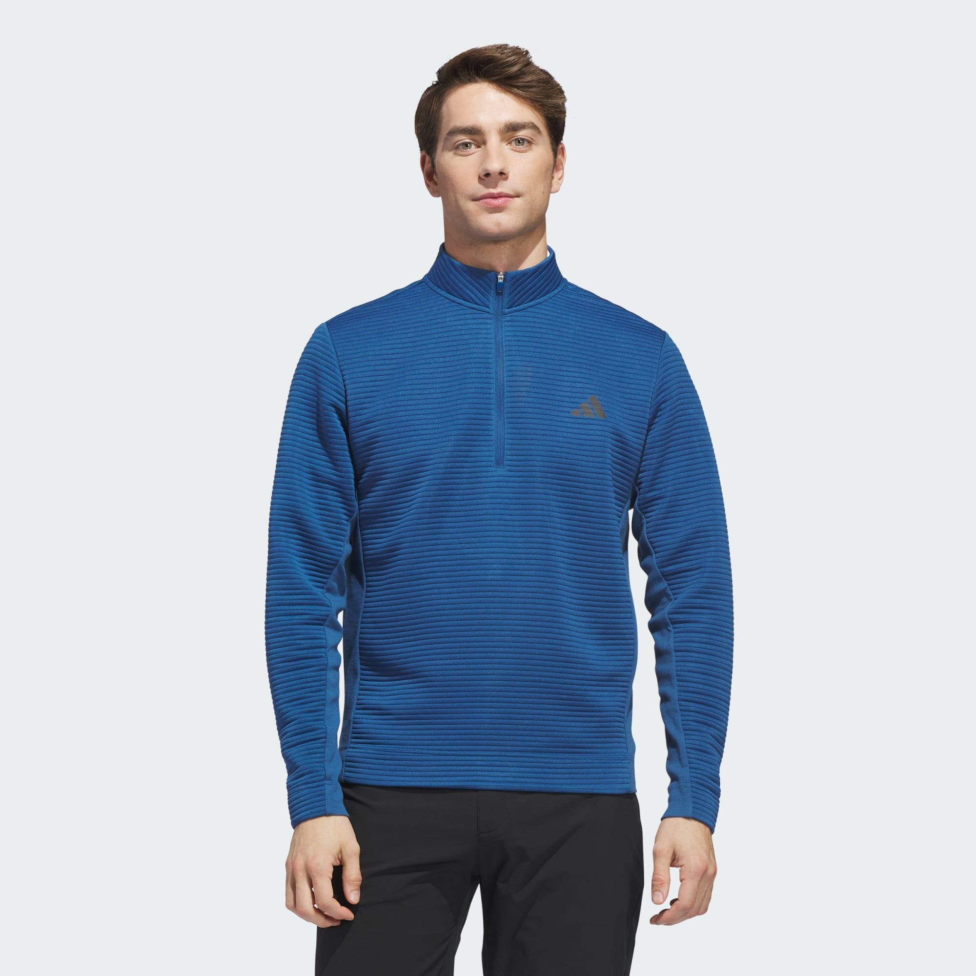 ADIDAS Ultimate365 Dwr Textured Quarter Zip Pullover
