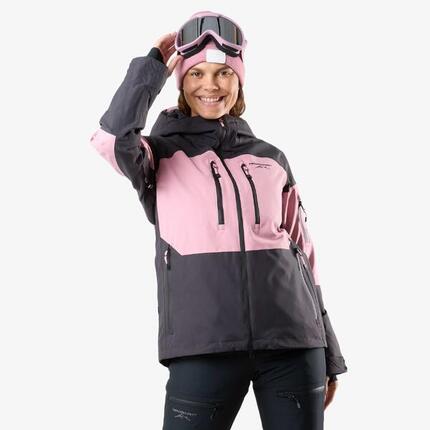 Veste de ski femme imperméable coupe-vent respirante Freeride