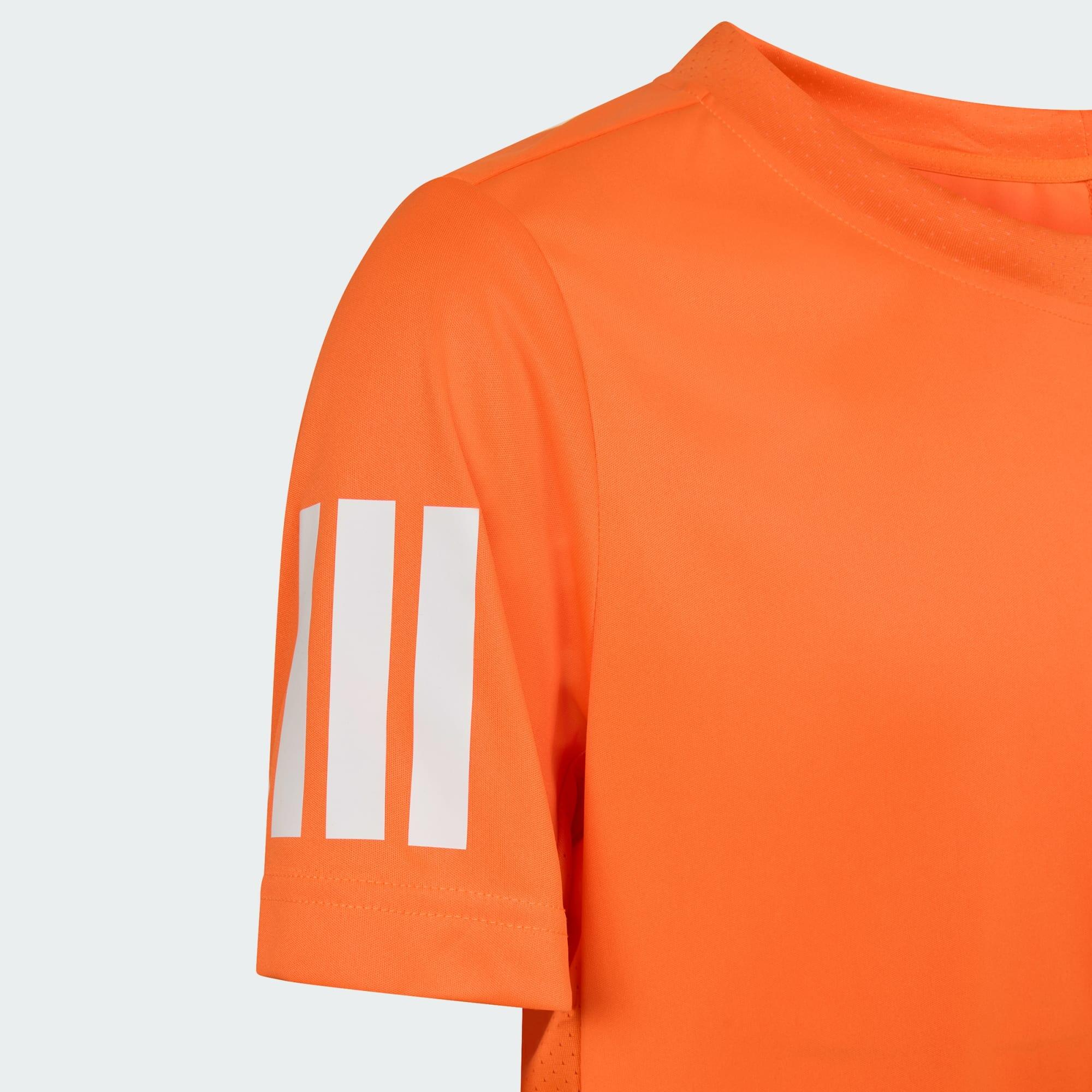 T-shirt de Ténis 3-Stripes Club – Criança 3/5