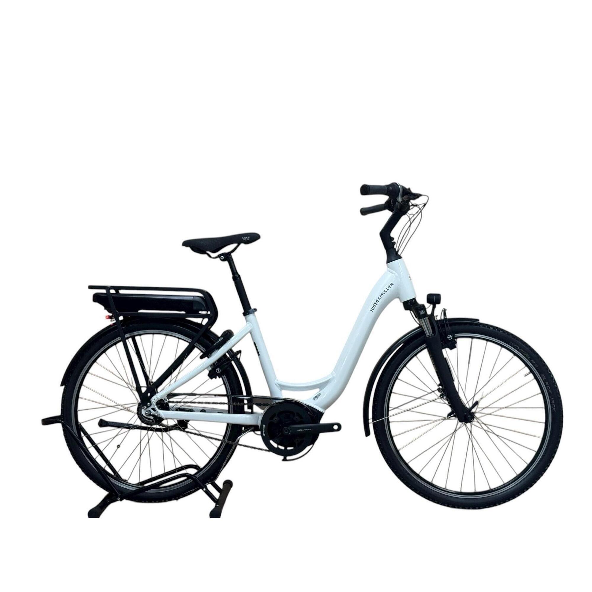 Riese & Muller - Reconditionné - Vélo Électrique Riese & Müller Swing3 City - Comme Neuf - Vélo Ville - Blanc|noir - 43 Cm - Decathlon