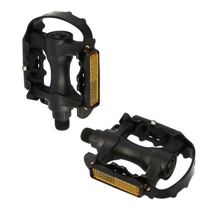 Pédales corps résine cale-pieds adaptable Optimiz D9/16