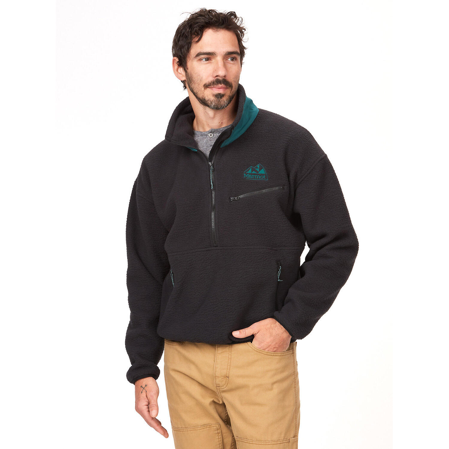 Herren T-Shirt M 94 E.C.O. RECYCLED FLEECE 3/4