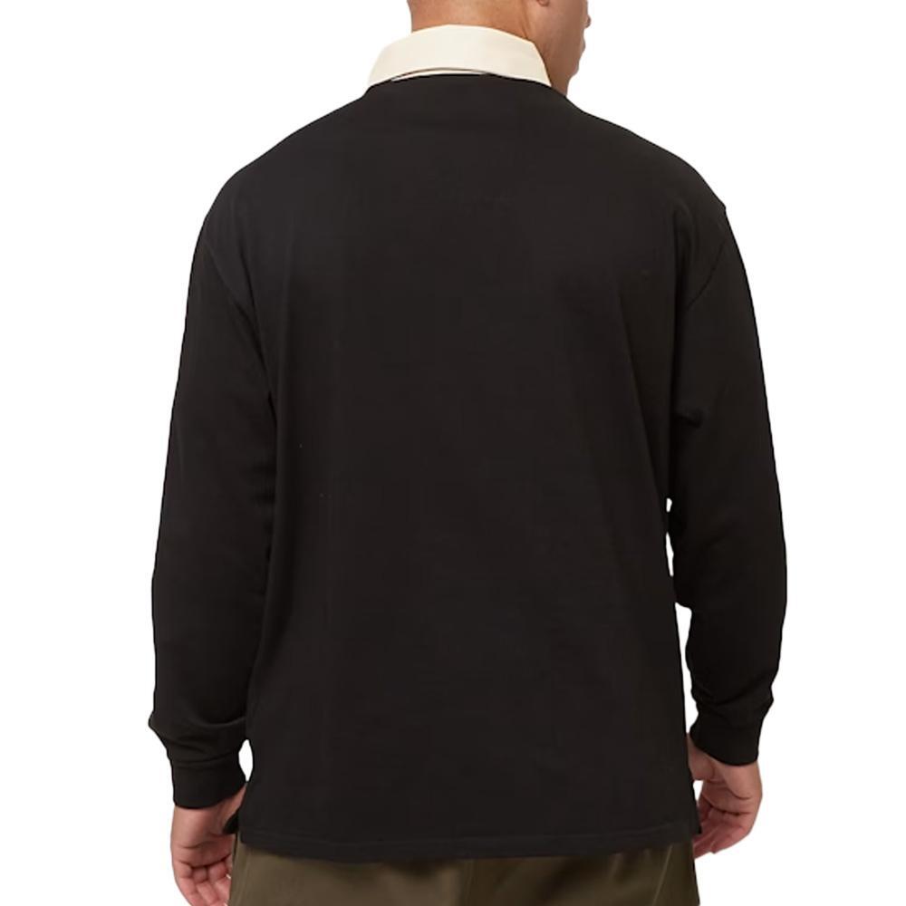 Polo Manches Longues Noir Homme New Era 60574488 2/2