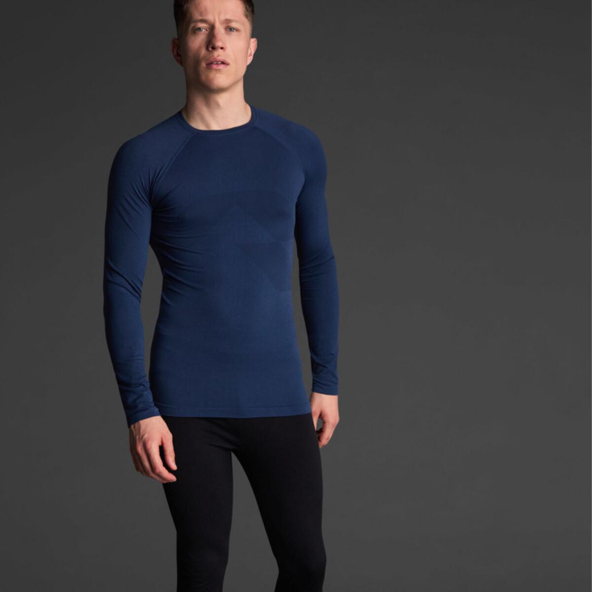 Camiseta térmica azul marino 4/6 6/7