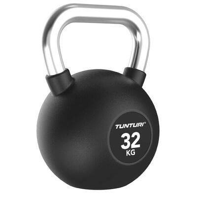 Kettlebell - rubber gecoat - 32kg
