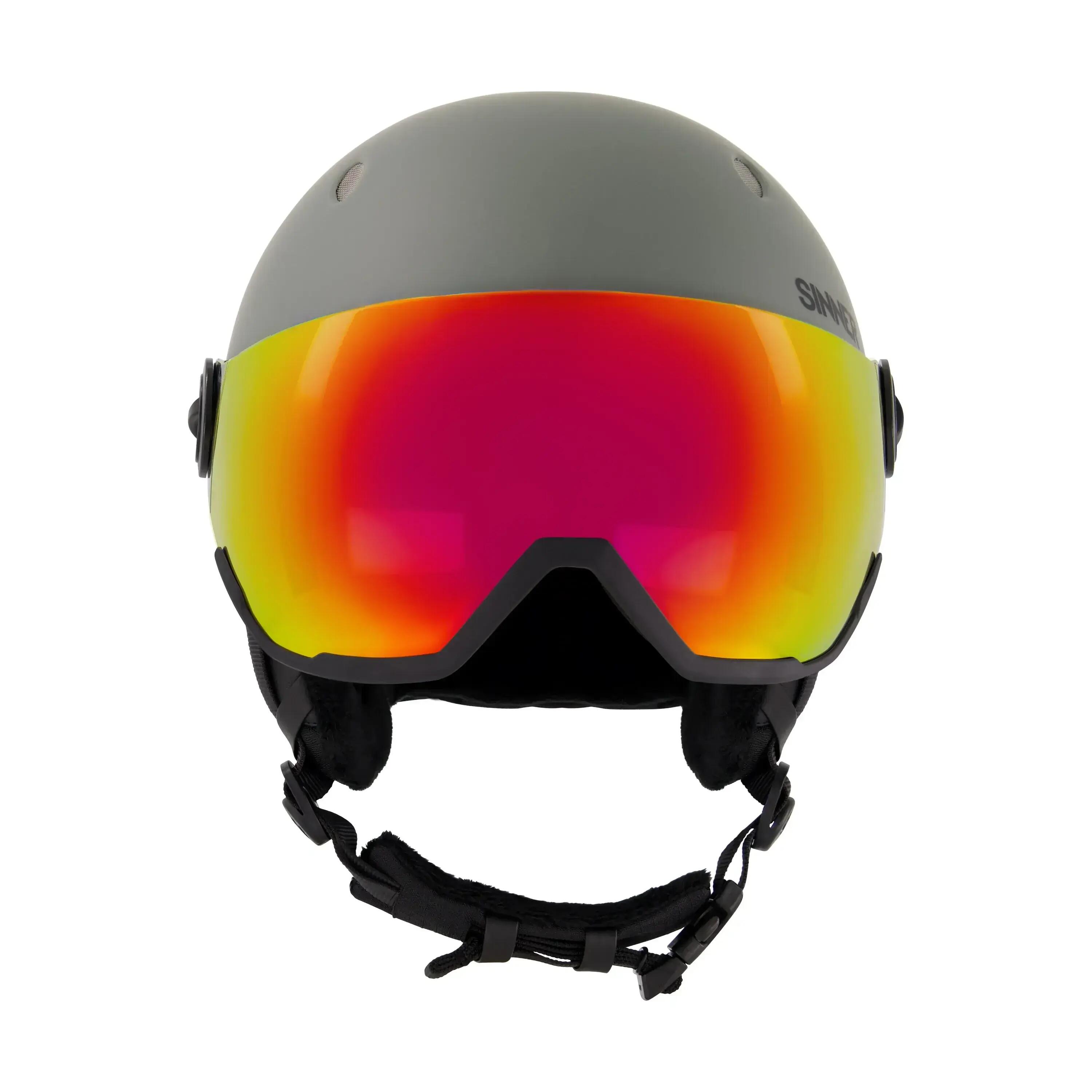 Casco de esquí/snowboard SINNER Titan Visor, verde, unisex 3/5