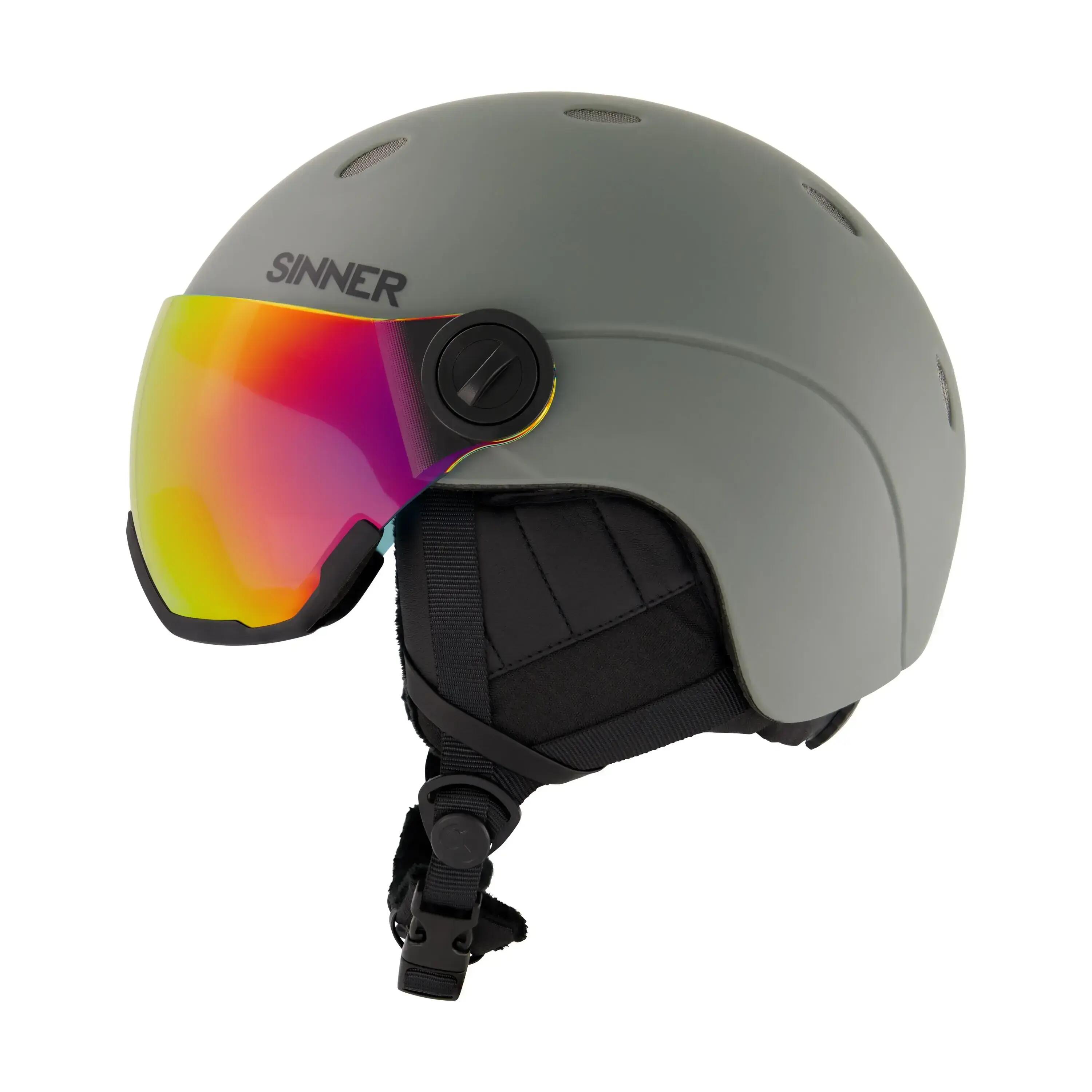 Casco de esquí/snowboard SINNER Titan Visor, verde, unisex 2/5