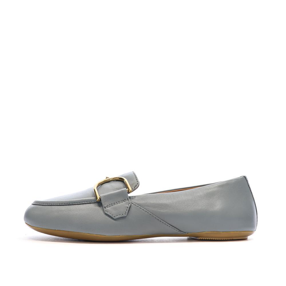 Geox - Mocassin Bleu Femme Geox Palmaria - Chaussures Bateau - Bleu - Decathlon