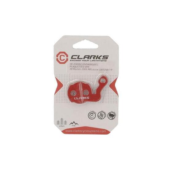 Paire de plaquettes de frein Clarks Cycle Systems Sintered Magura Marta 2009 Lou