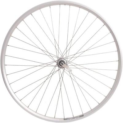 Ruota posteriore Rodi 28 (622x19) Skorpion FM32 36H 8/9v argento.