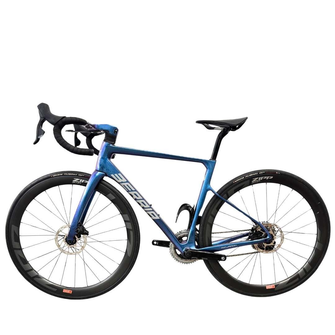 Second Life - Vélo de route Berria Belador 8.2 Sram Rival AXS 22v Taille S Bleu 2/4