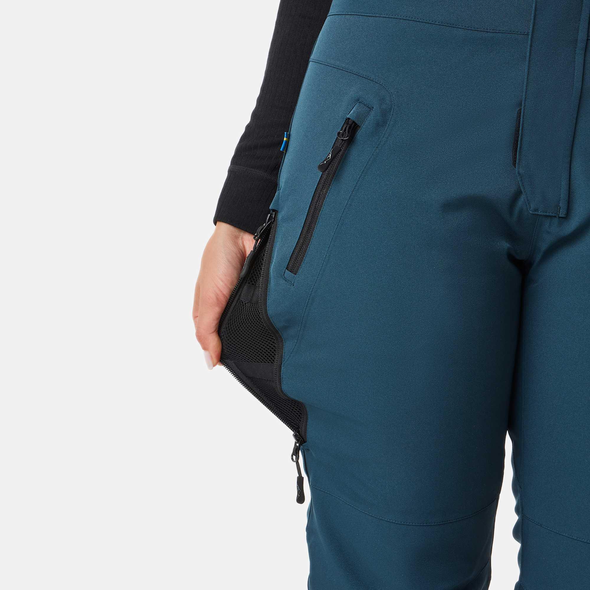 Pantalon de ski femme ski imperméable coupe-vent Cervinia bib pants 6/8