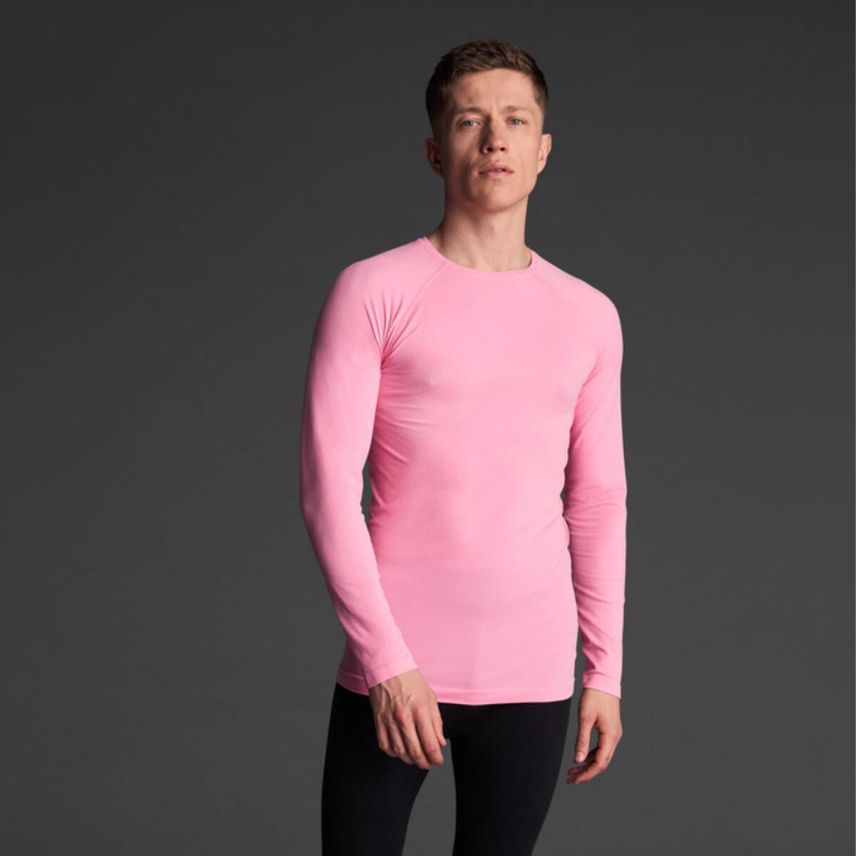 Camiseta térm. rosa 4/6 6/7