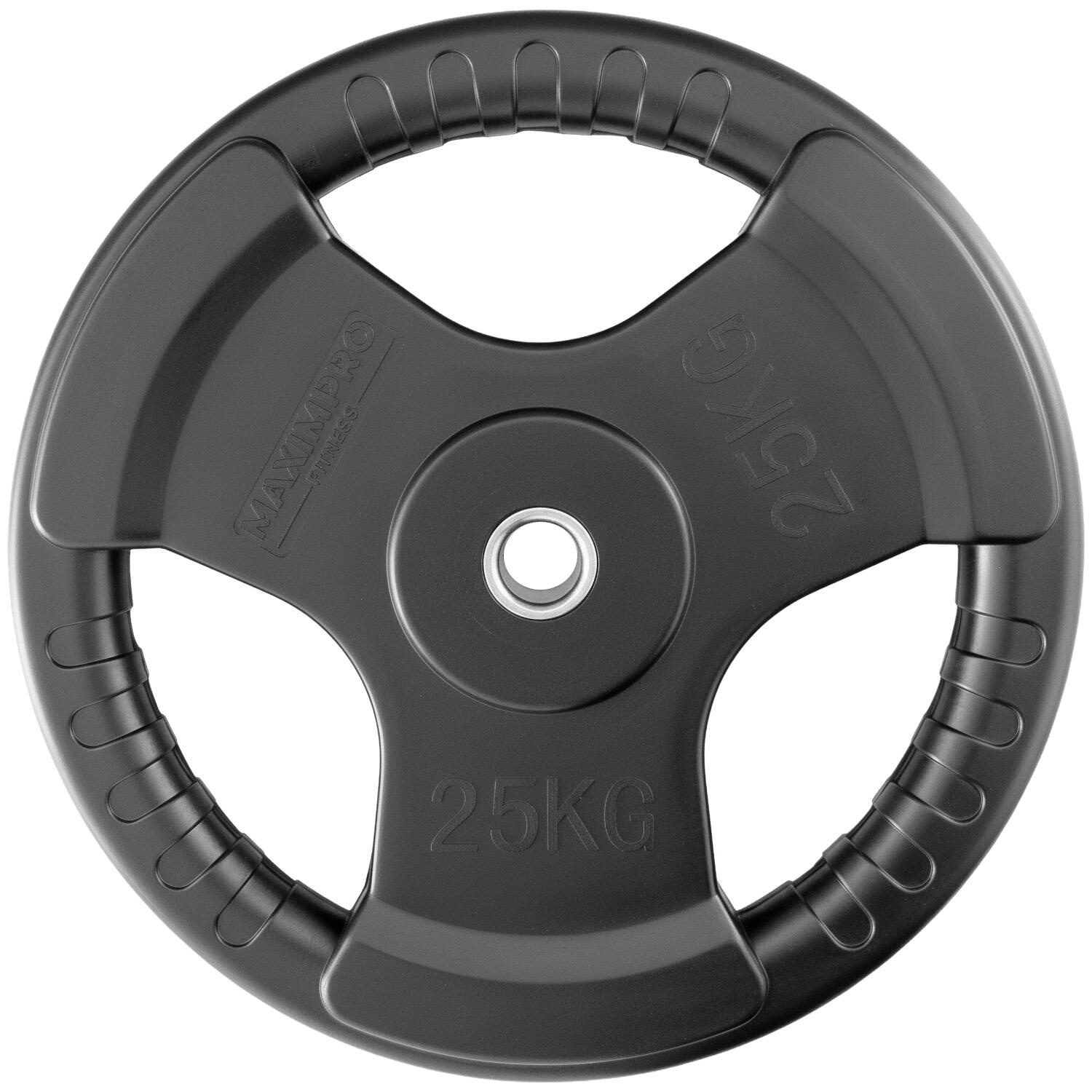 Disco Caucho Maximpro Masos con Agarre 25kg 4/4