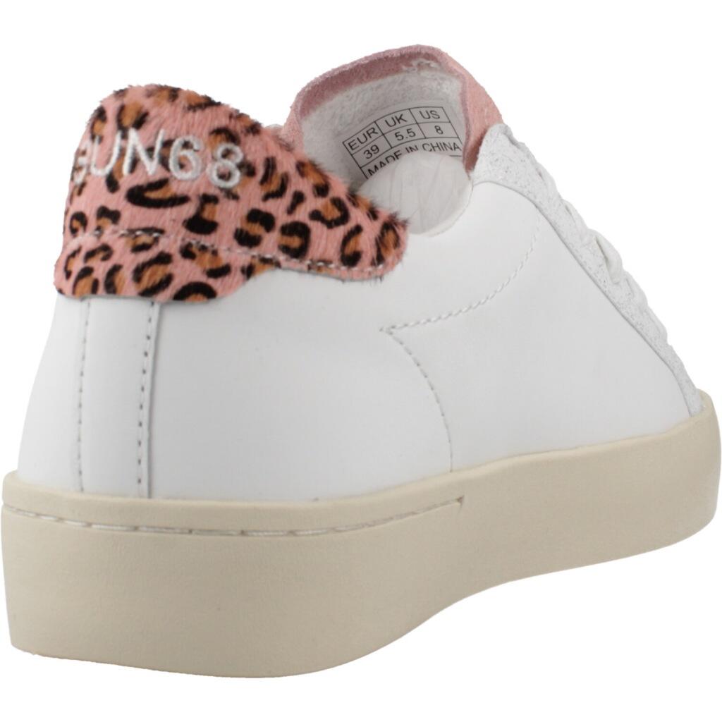 Scarpe Da Ginnastica Sun68 Modello Katy Leather Colore Bianco 3/5