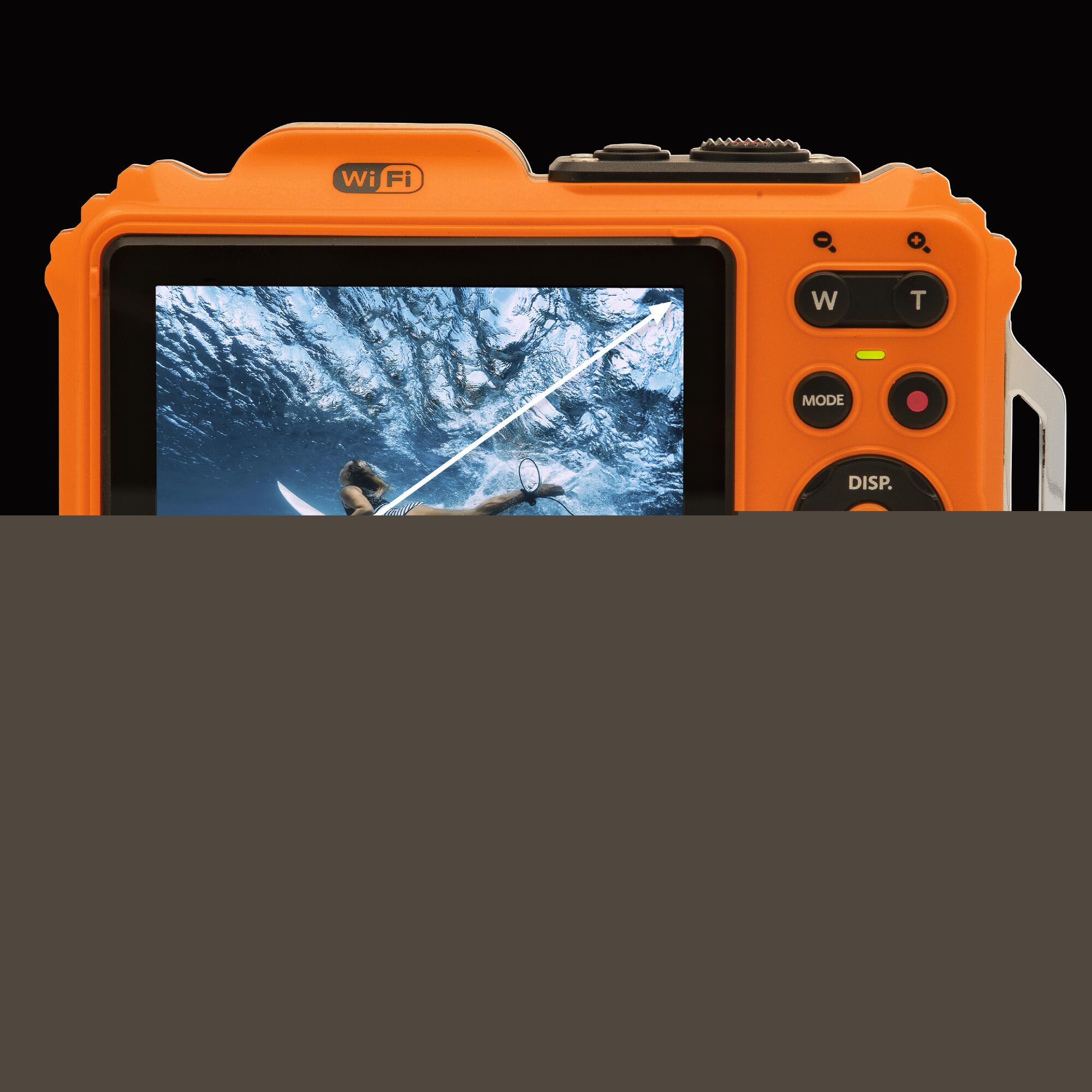 KODAK Pixpro WPZ2 Fotocamera Compatta 16MP Impermeabile e Antiurto – Arancione 5/5