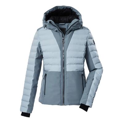 Killtec ksw 118 ski jas dames - lichtblauw/grijs