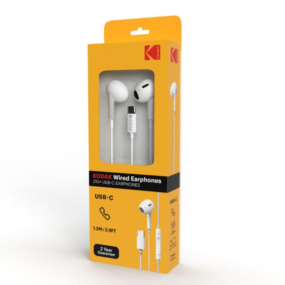 KODAK 210+ Écouteurs USB-C - Son Clair et Puissant sur Tous Vos Appareils 2/2