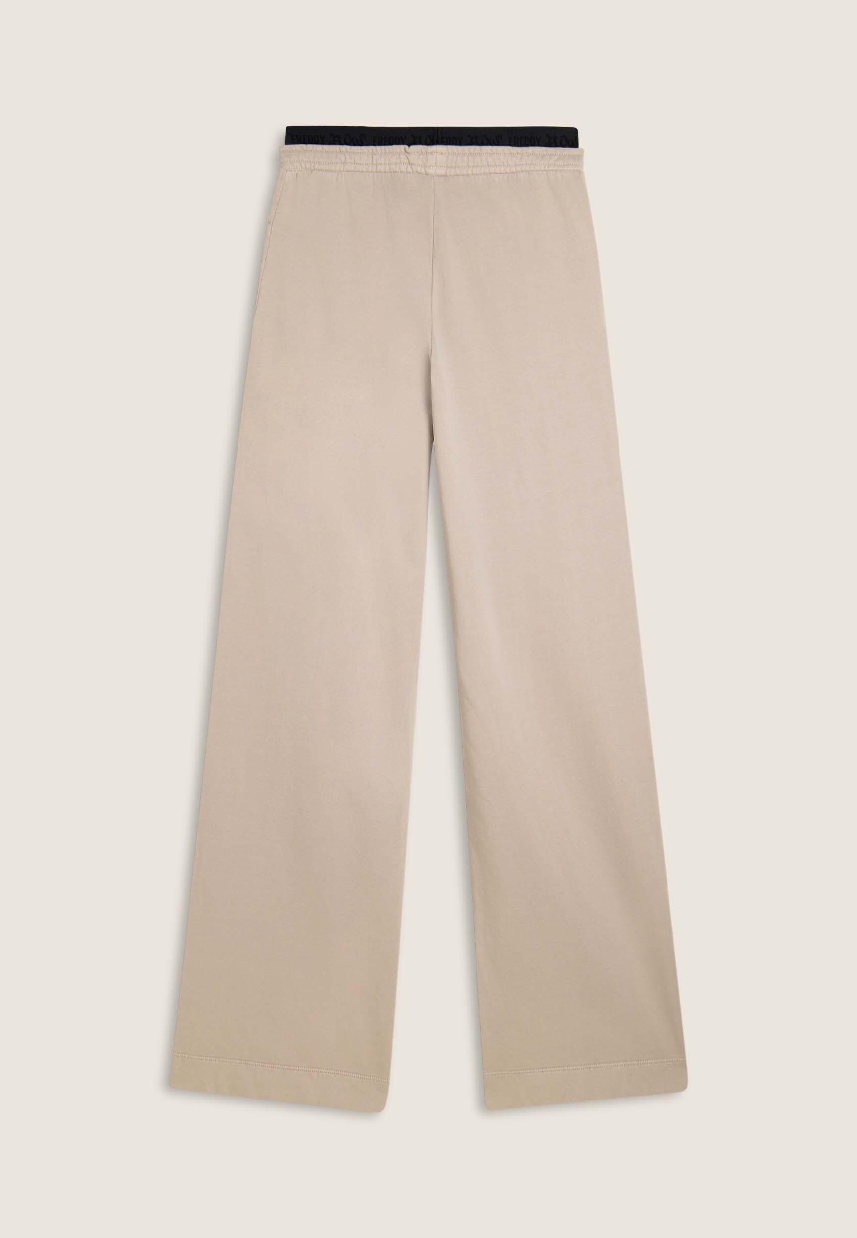 Pantalon à jambe large en molleton avec imprimé Flow 2/3