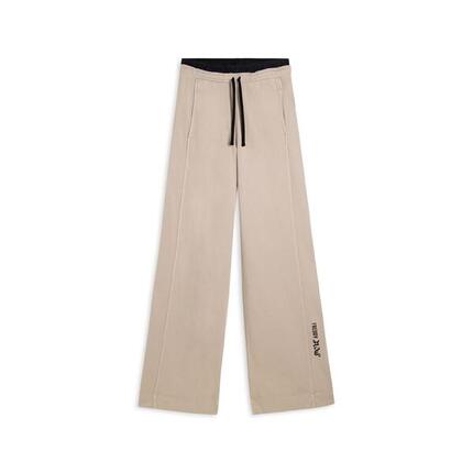 Pantalon à jambe large en molleton avec imprimé Flow