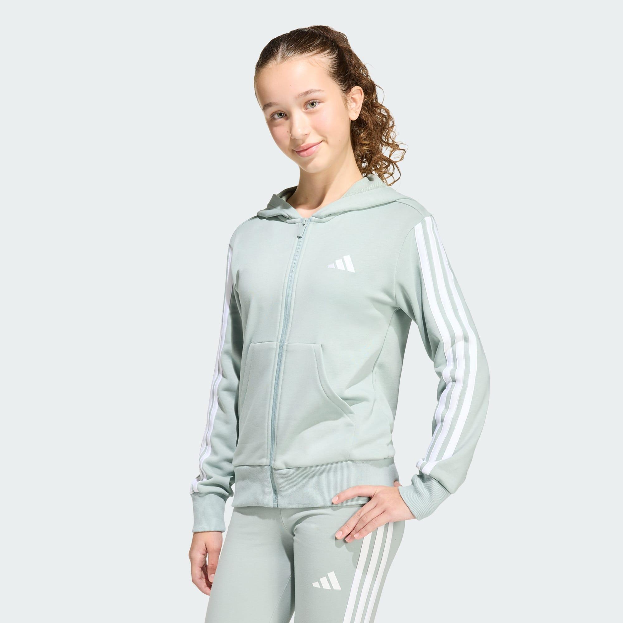 ADIDAS ESSENTIALS FULL ZIP HOODIE
