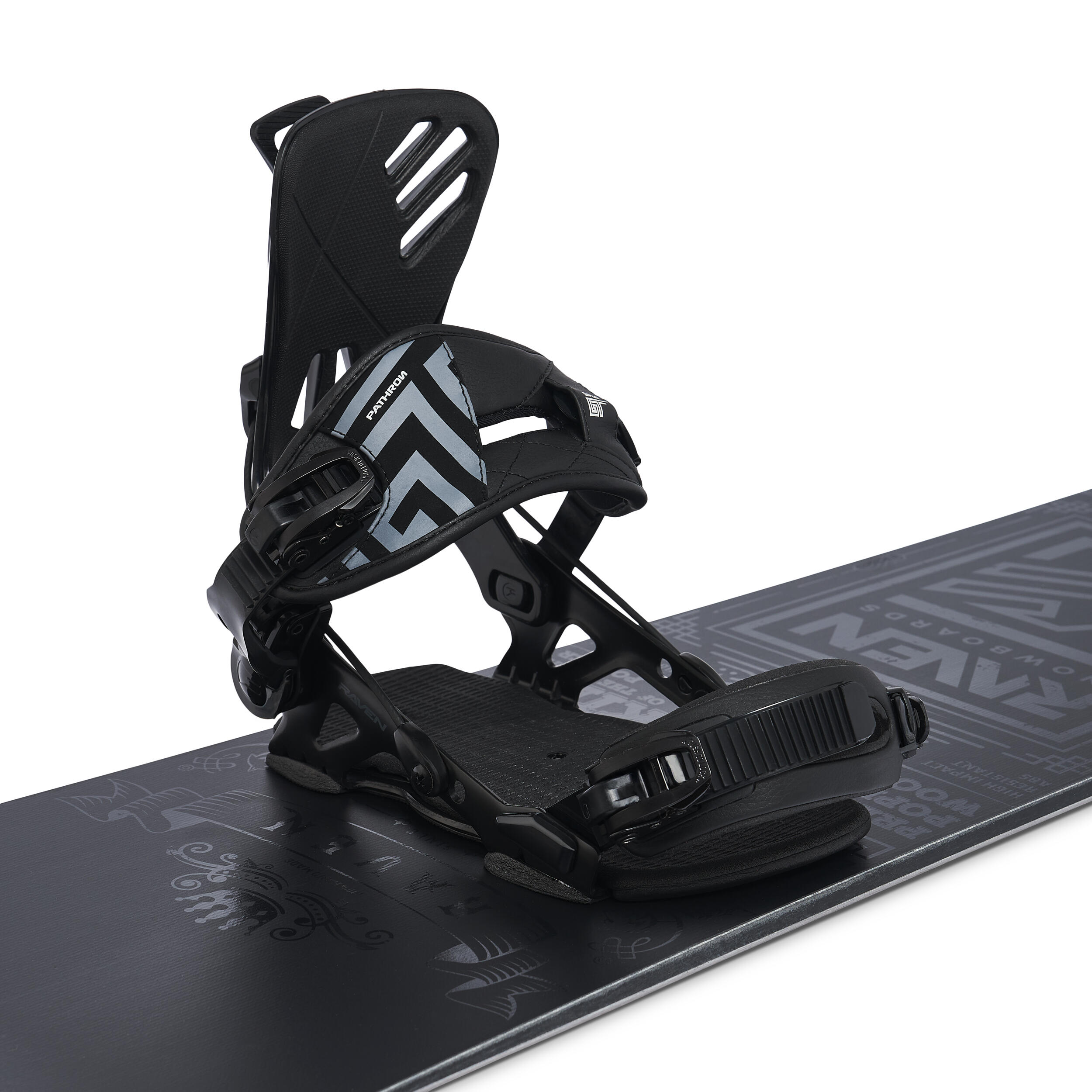 Fijaciones de snowboard Pro GT ALU Fastec Multientry 2/5