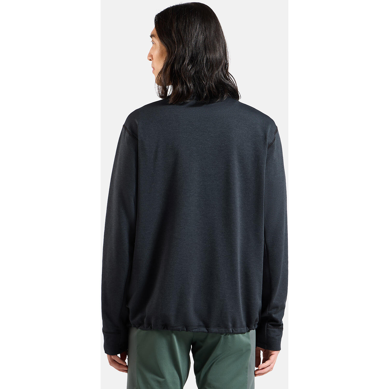 Herren Longsleeve GRID FLEECE 4/6