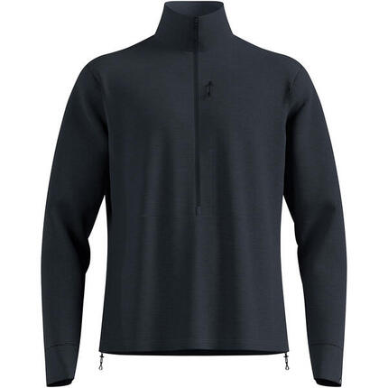 Herren Longsleeve GRID FLEECE