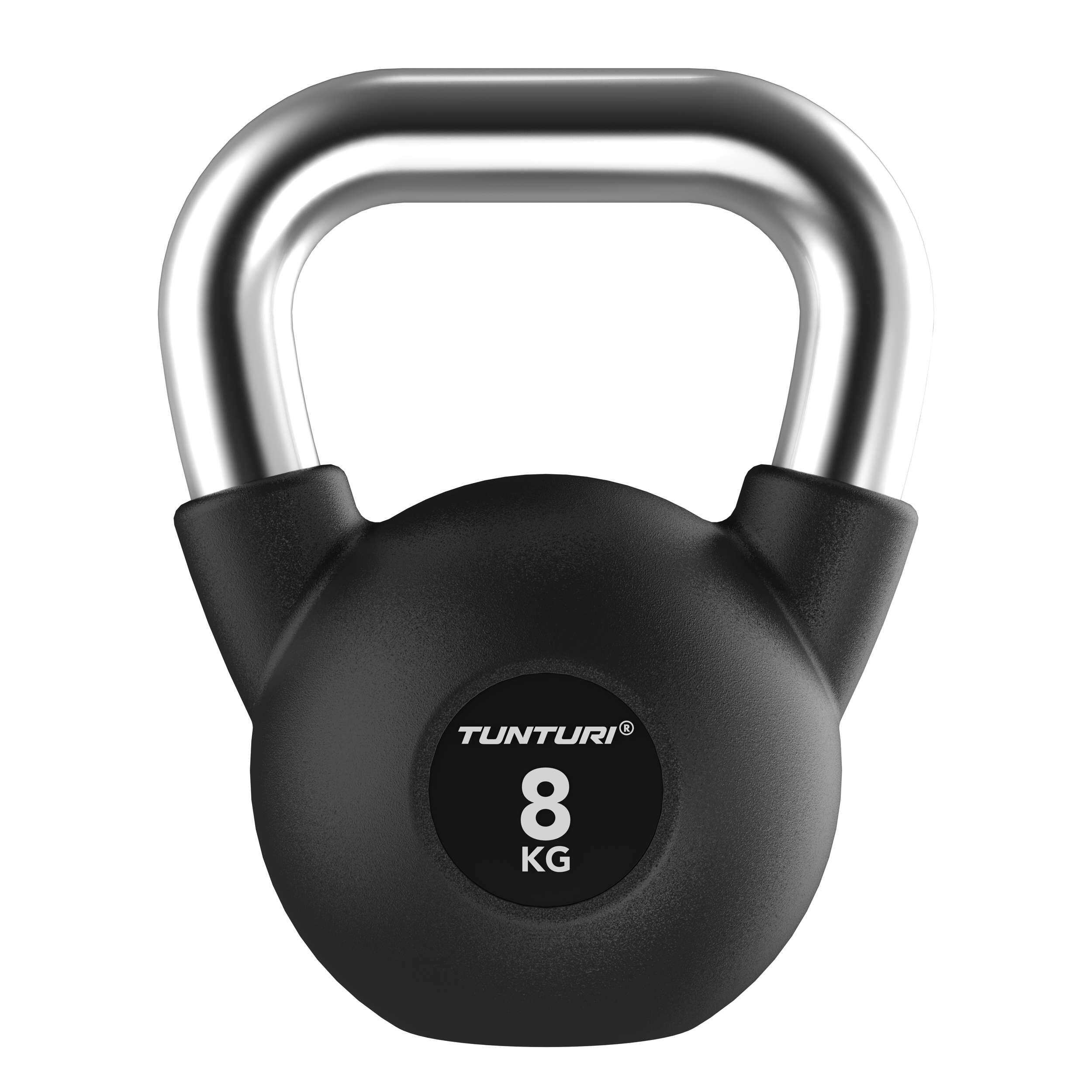 Kettlebell - Caoutchouté - 6-10 kg - Set 6/7