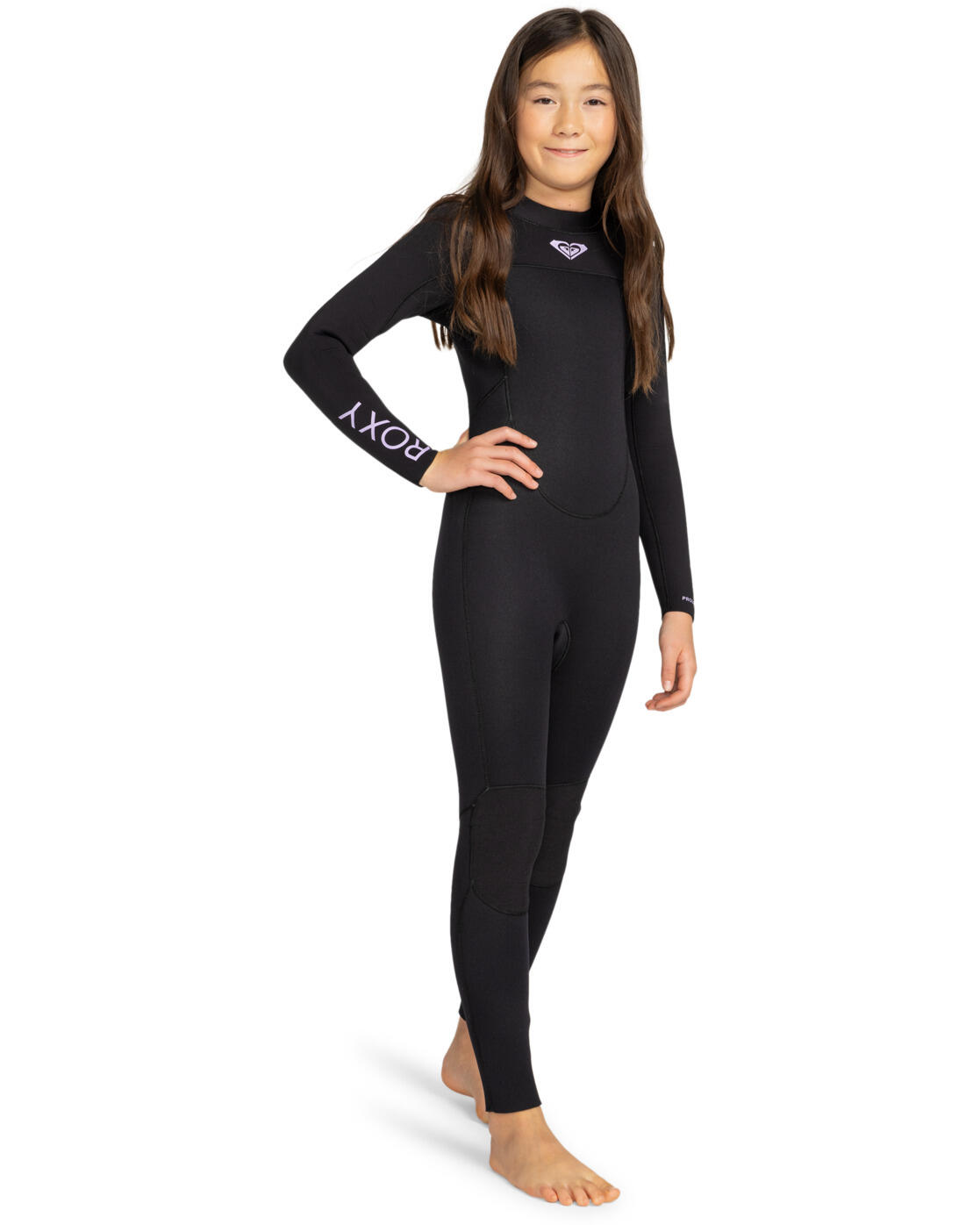 Combinaison GBS back zip 5/4MM PROLOGUE Noir Fille 3/4