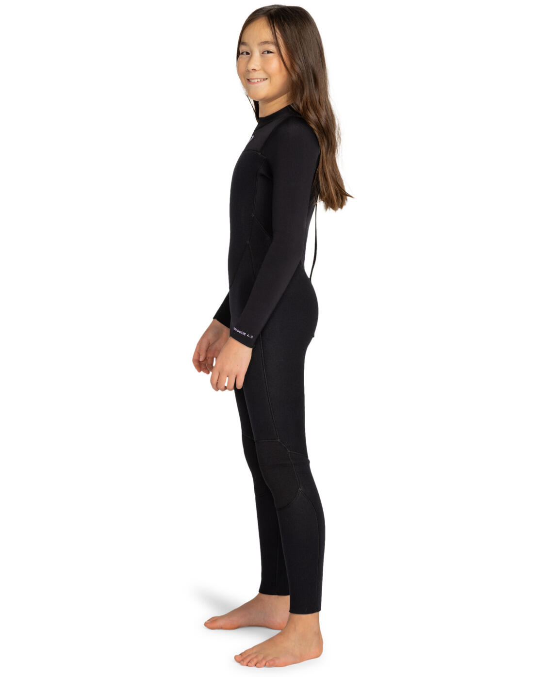 Combinaison GBS back zip 5/4MM PROLOGUE Noir Fille 4/4