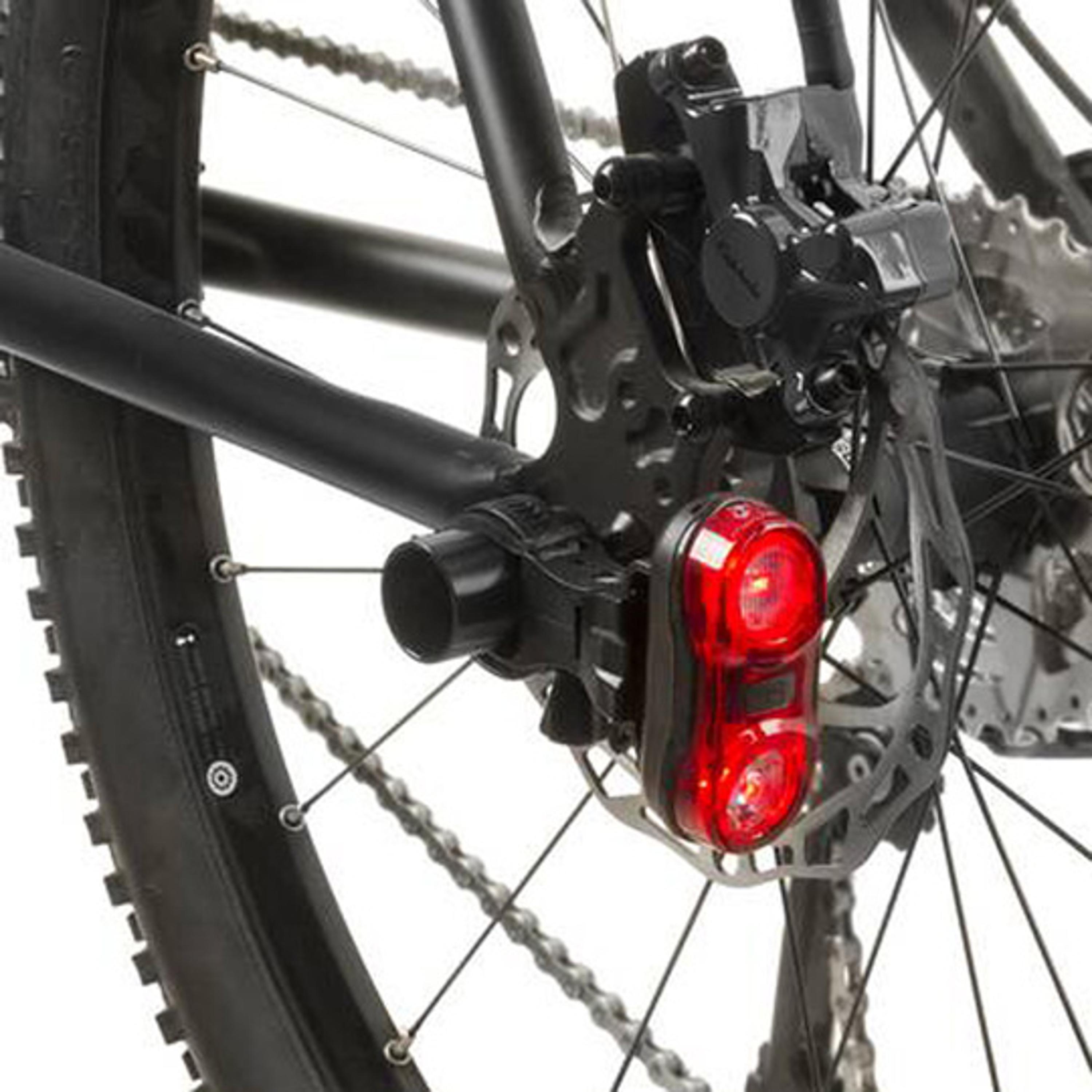 Support éclairage vélo roue avant/arrière M-Wave 4/5