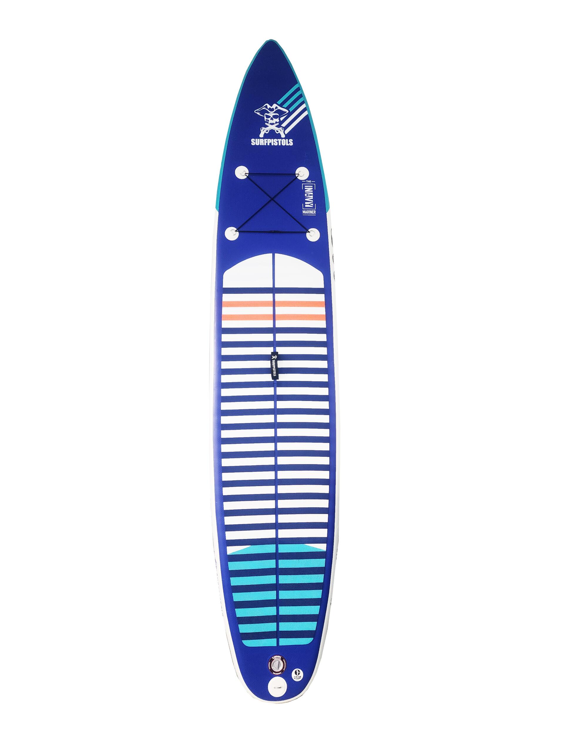PACK STAND UP PADDLE GONFLABLE MARINIÈRE 12’6 SURFPISTOLS 1/6