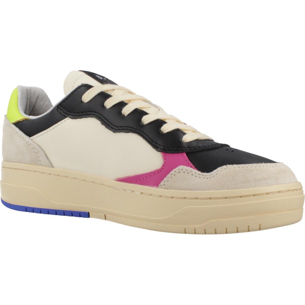 Scarpe Da Ginnastica Sun68 Modello Big Basket Colore Beige 5/5