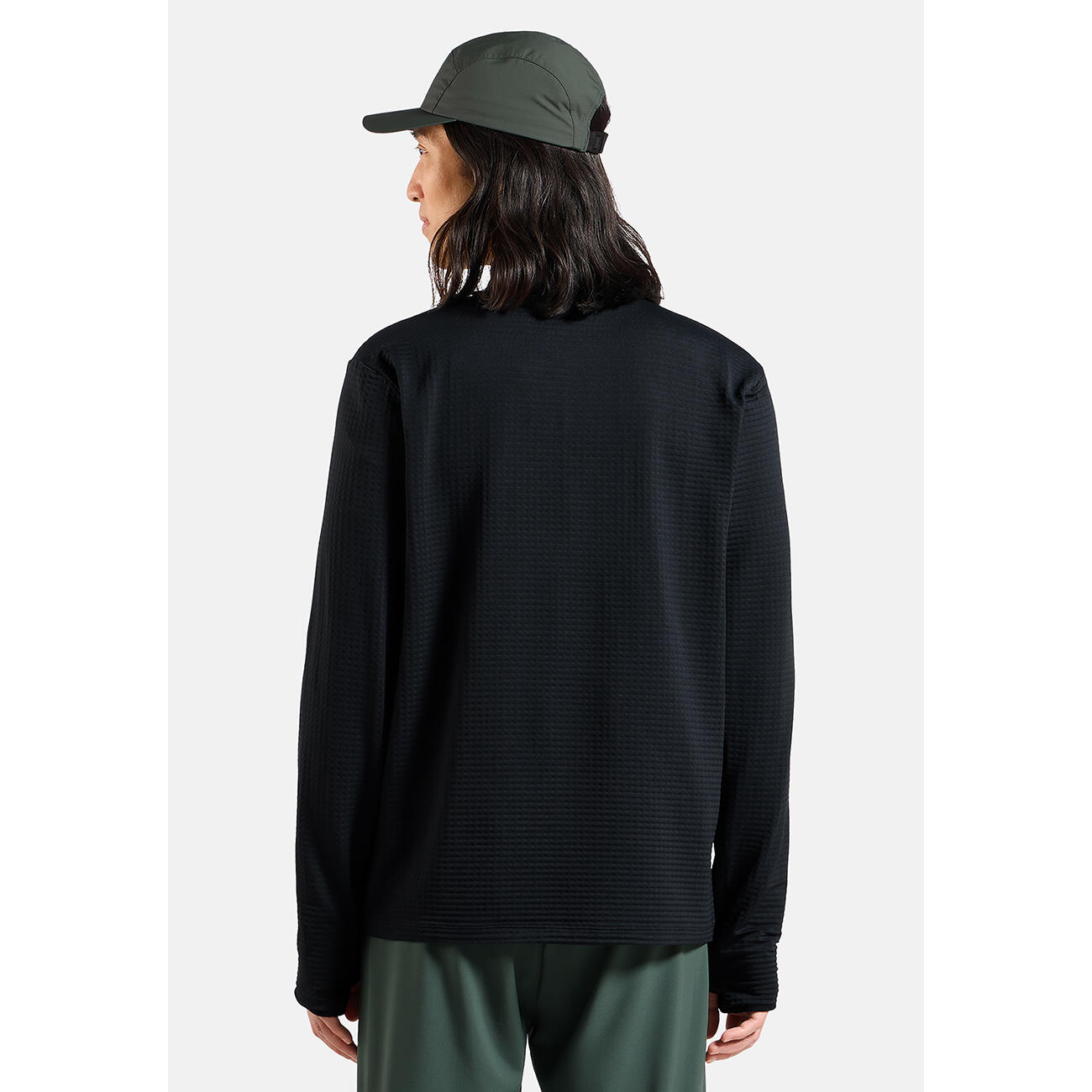 Bluza bez kaptura rozpinana Odlo Mid layer 1/2 zip ESSENTIAL THERMAL 3/7