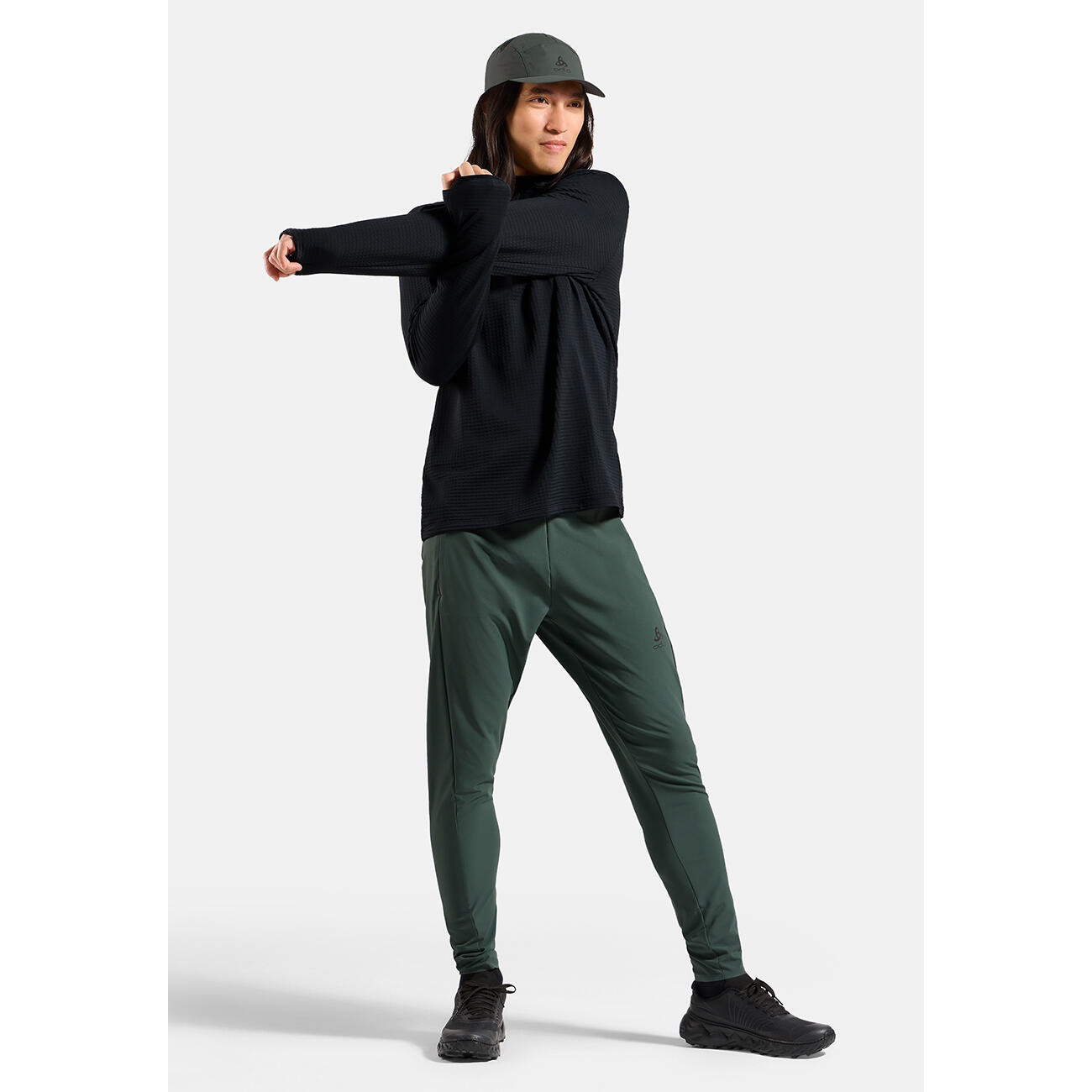 Bluza bez kaptura rozpinana Odlo Mid layer 1/2 zip ESSENTIAL THERMAL 4/7