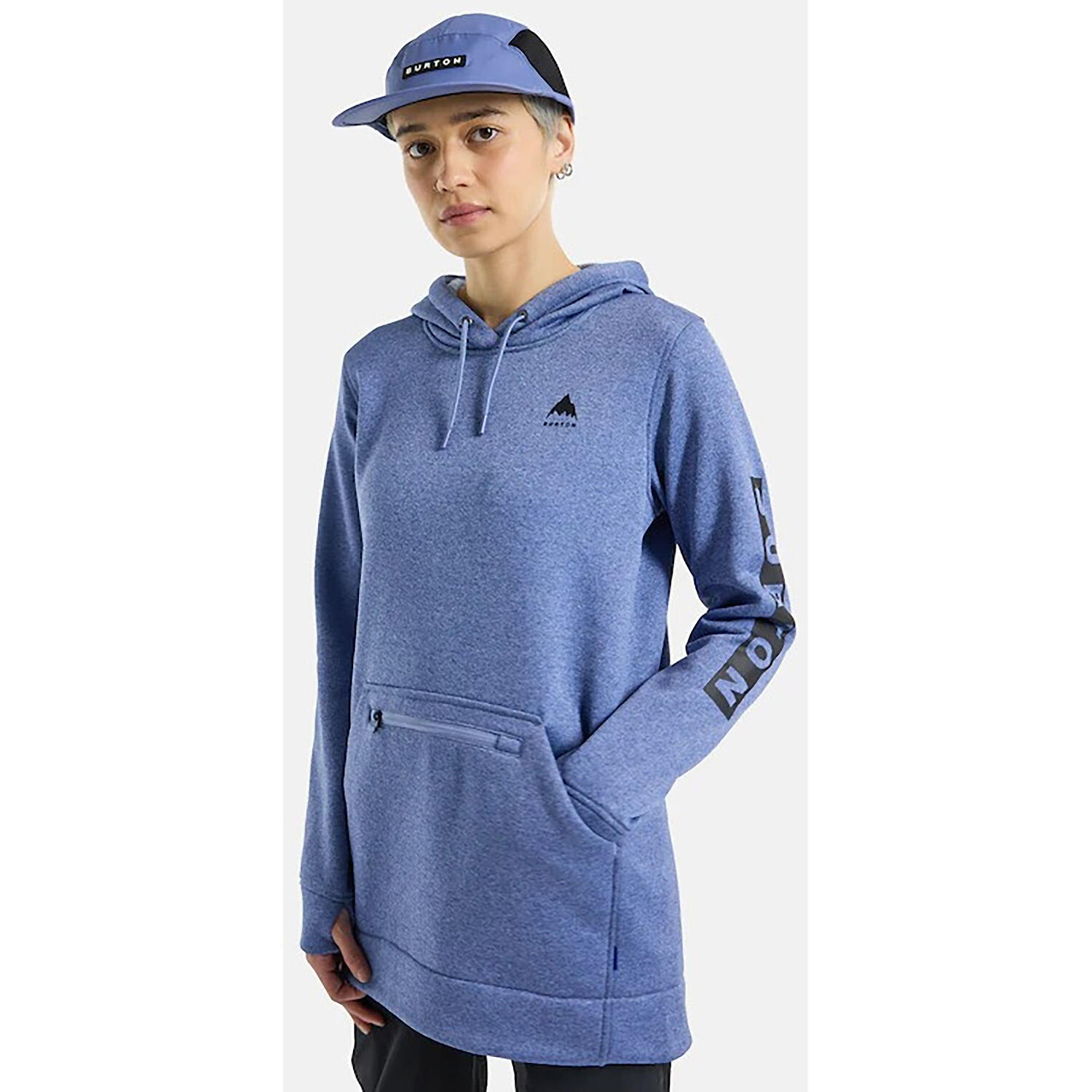 Damen Sweatshirts W OAK LONG PULLOVER HOODIE 2/3