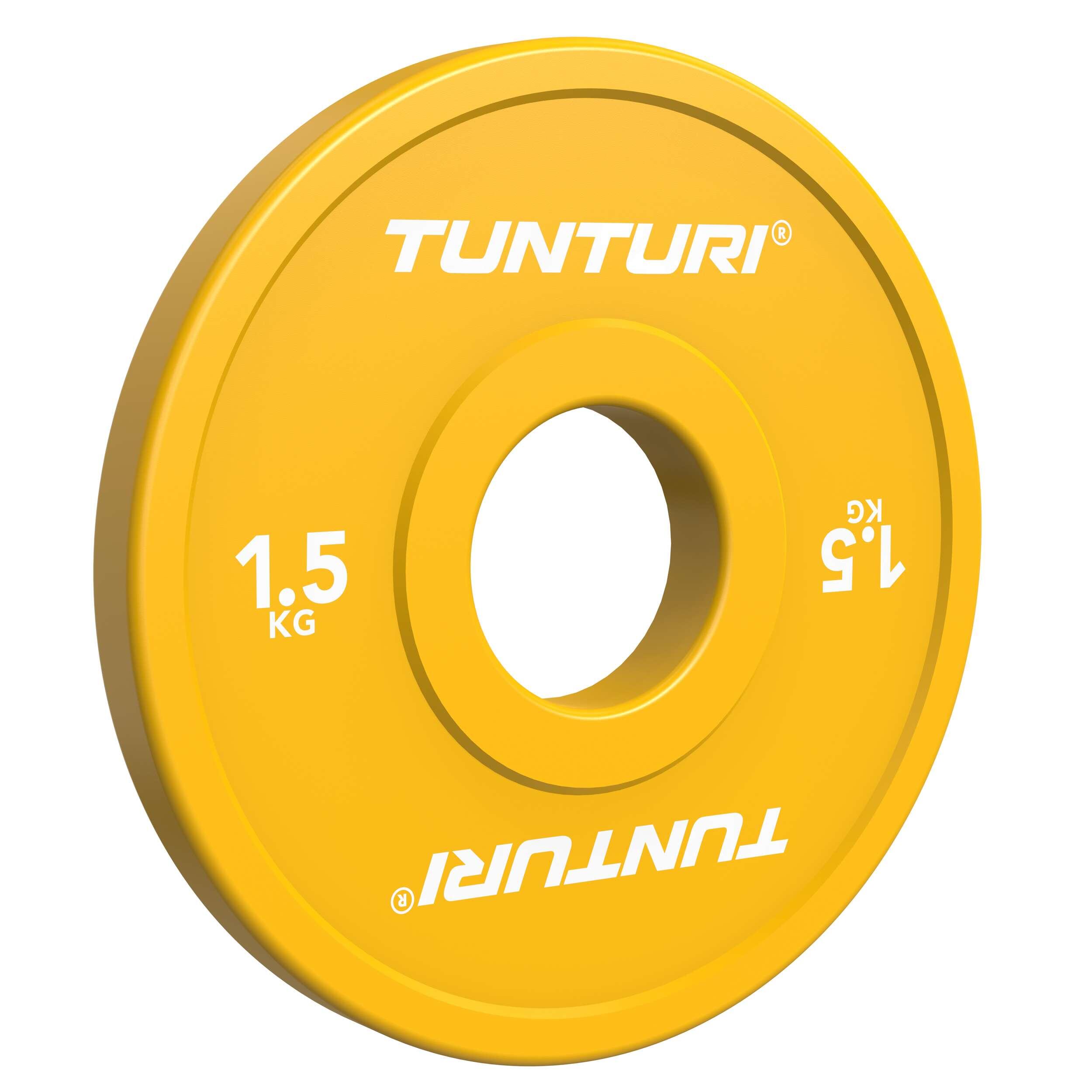 Set dischi bumper - 15 kg 3/4