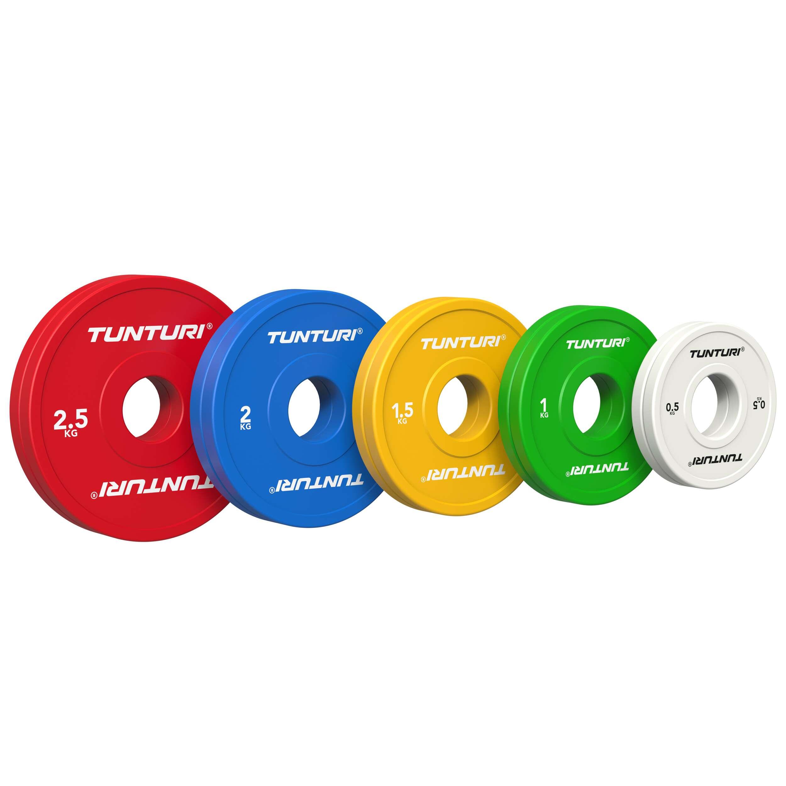 Set dischi bumper - 15 kg 2/4