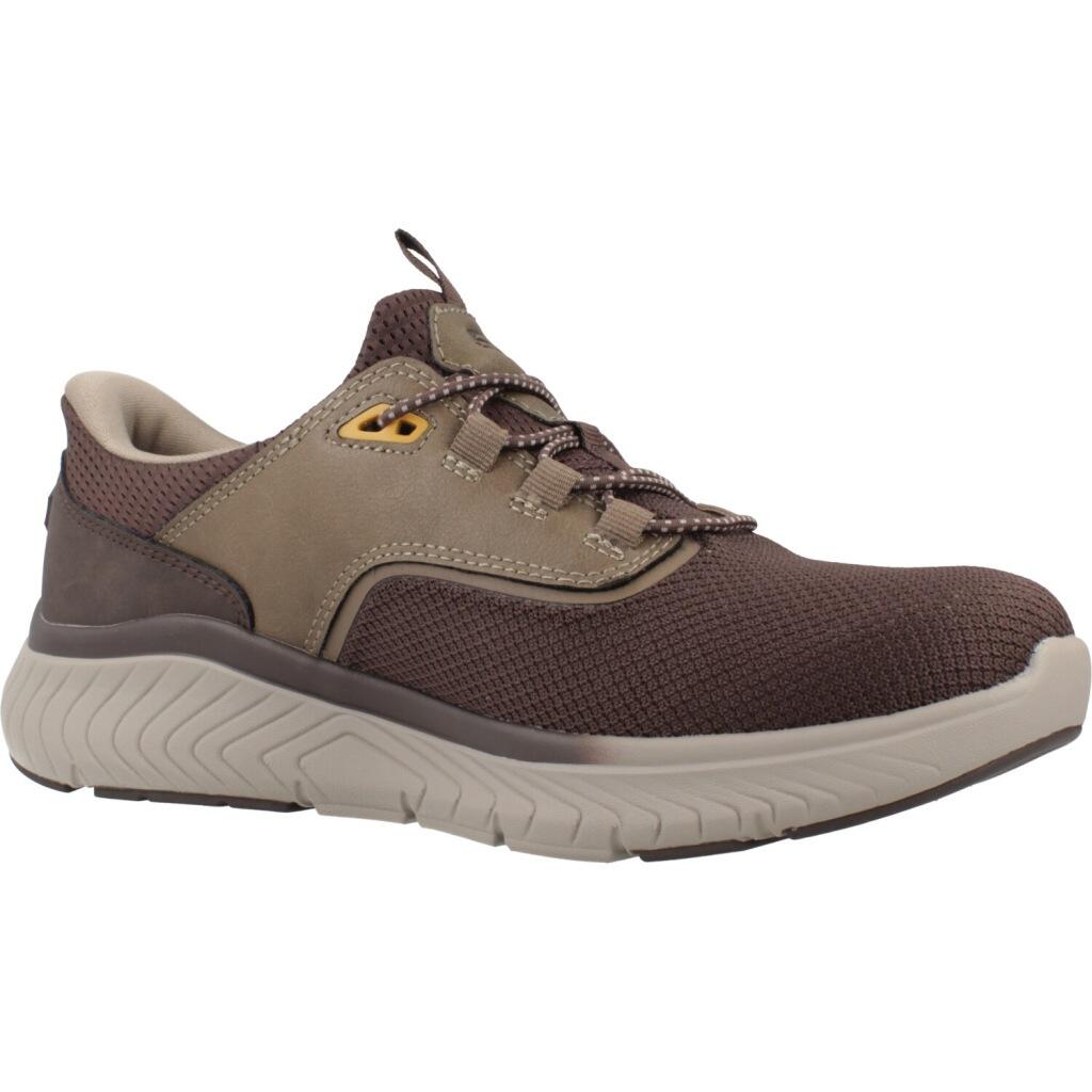 Baskets Skechers Modèle Slip-ins Arch Fit Crosser - Chozen Couleur Marron 5/5