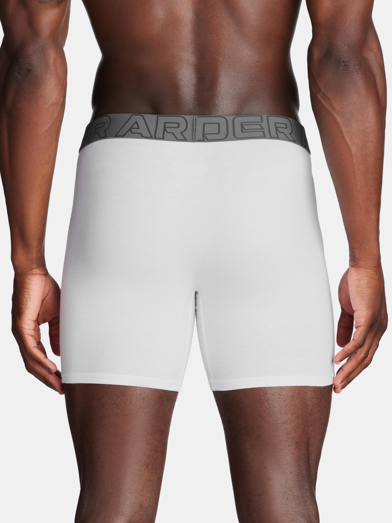 Férfi Under Armour M UA Perf Cotton 6in boxeralsó (3db) 3/3