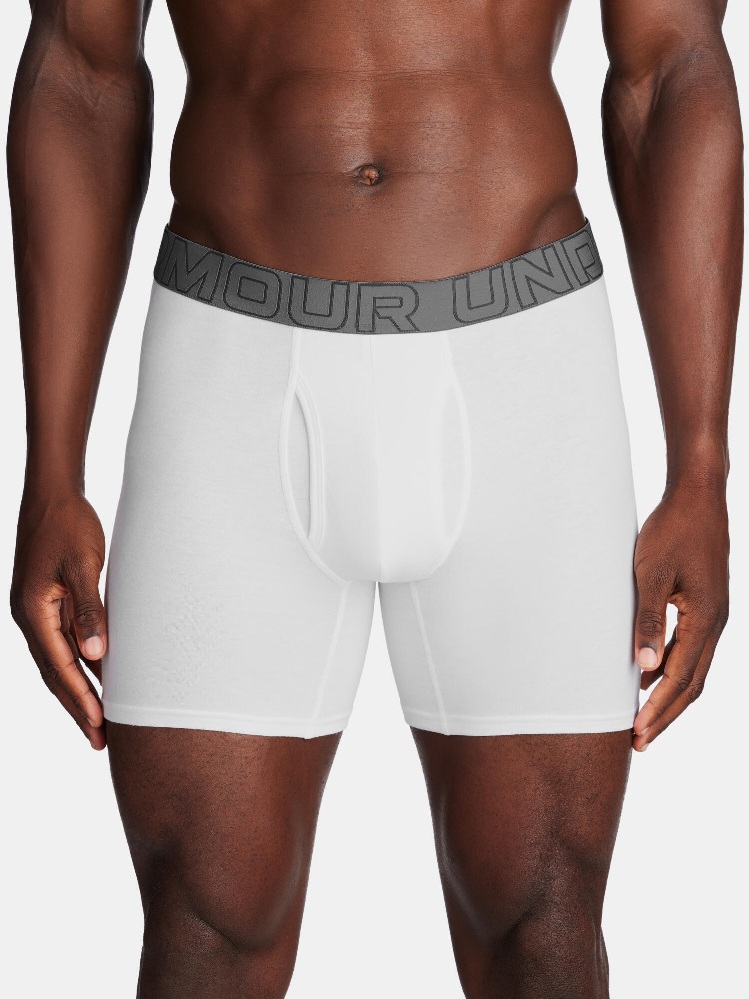 Férfi Under Armour M UA Perf Cotton 6in boxeralsó (3db) 2/3