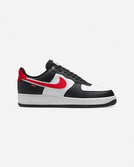 Nike Air Force 1 Low '07 Next Nature Black White University Red