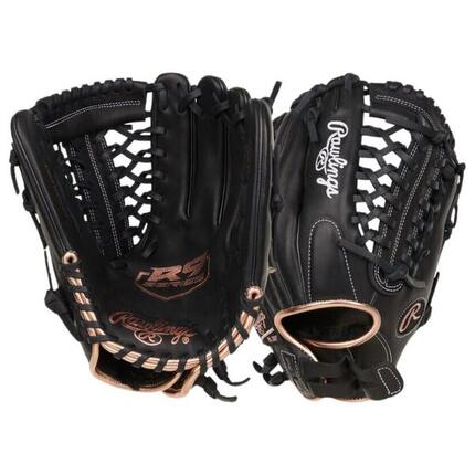 Rawlings R9SB120-4B R9 Fastpitch Softball Glove 12 Inch | Left Hand Catch